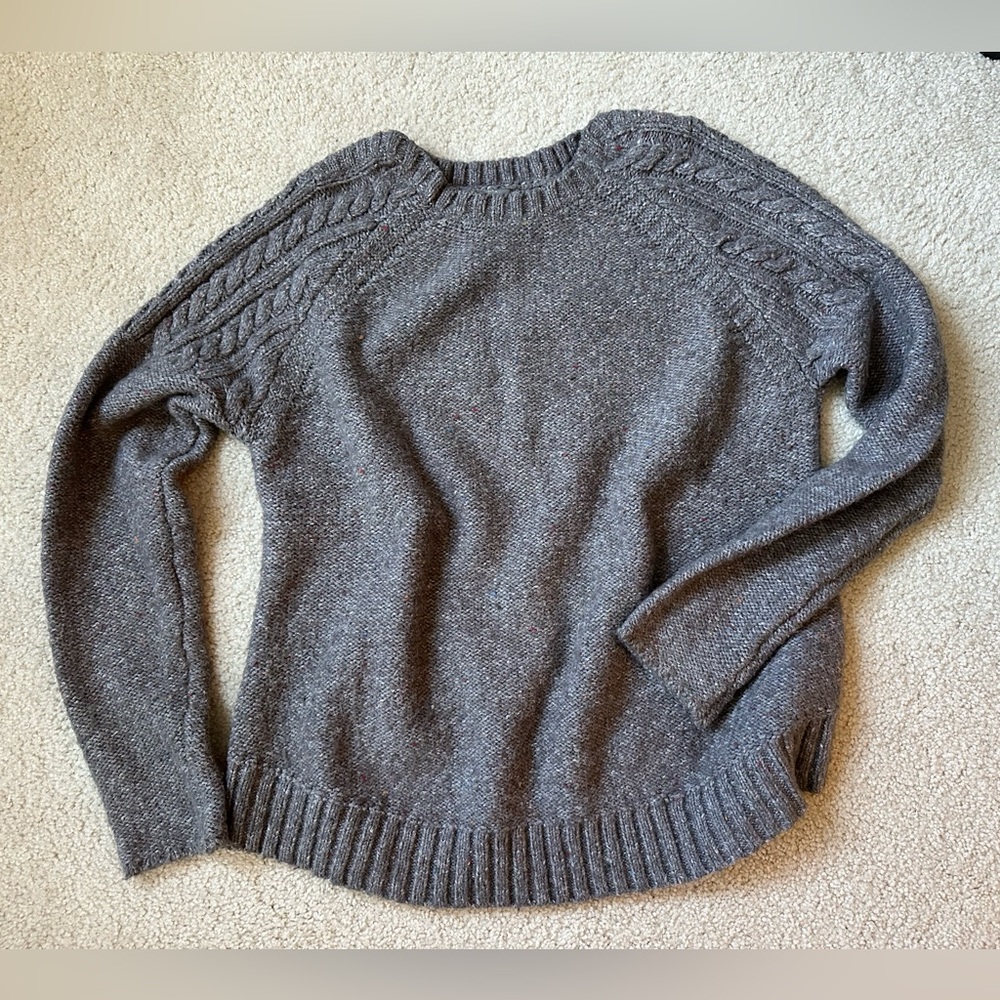 Prana Pia Knit Round Hem Sweater Sz XL - Picture 3 of 9